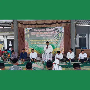 MUI Manyar Bentuk Kader Penggerak MUI Desa