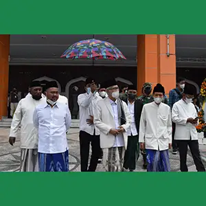 Halaqoh Ulama dan Umara di Gresik, KH Miftahul Ahyar : Agama dan Kekuasaan Harus saling kerjasama