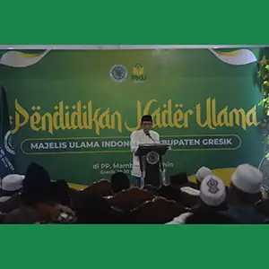 Pembukaan Pendidikan Kader Ulama II MUI Gresik, KH. Mansur Shodiq Sampaikan Pentingnya Regenerasi Ulama