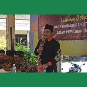 Terbanyak  di Gresik, PPS  Suci  Lantik  49  Pantarlih