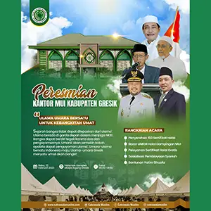 Bakal Resmikan Kantor Baru, MUI Gresik  Akan Hadirkan Bazar  UMK Halal  Dampingannya