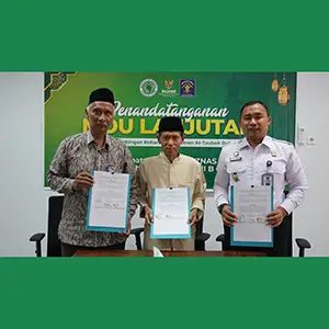 Teruskan Program Pesantren at-Taubah, MUI, Baznas dan Rutan Gresik Tandatangani MoU Lanjutan