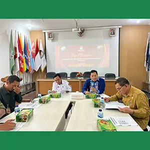Jelang Masa Kampanye, KPU Gresik Bahas Titik Pemasangan APK dengan Pemda dan Bawaslu