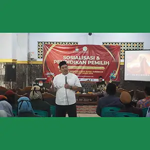 Gandeng Himpunan Alumni Mambaus Sholihin, KPU Jawa Timur Adakan Pendidikan Pemilih di Pesantren