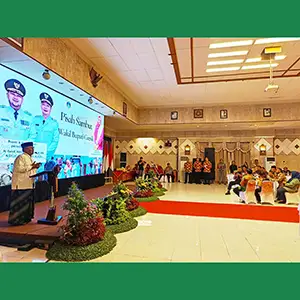 Pisah Sambut Wabup Gresik, Kiai Rofiq Doakan Semoga Gresik Semakin Maju