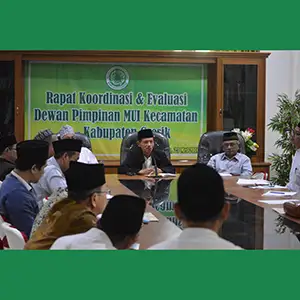 Pimpinan MUI Gresik Gelar Rapat Koordinasi Seputar Problematika Keummatan